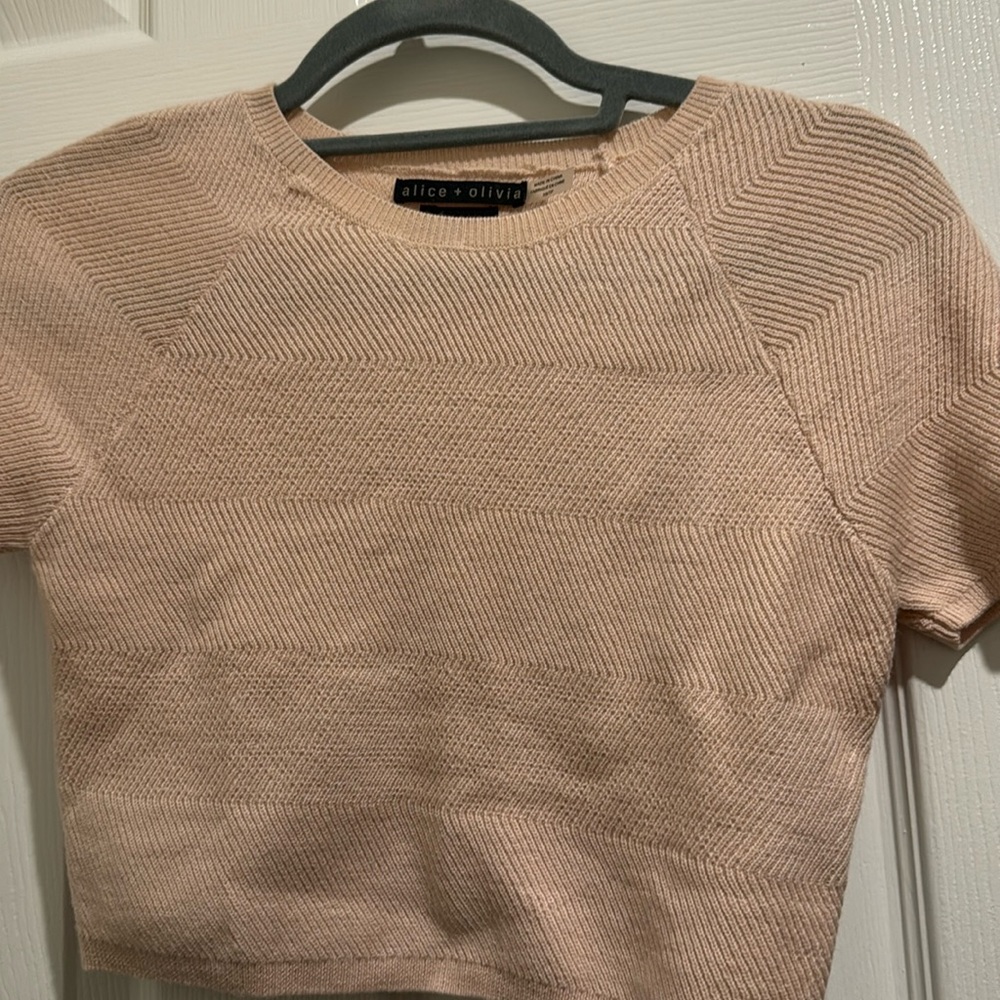Solange Crop top  Alice + Olivia